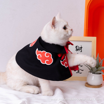 Spring/summer polyester cartoon pet cape dog shawl